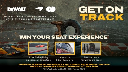 Wow Tools DEWALT McLaren Prize Draw 2026